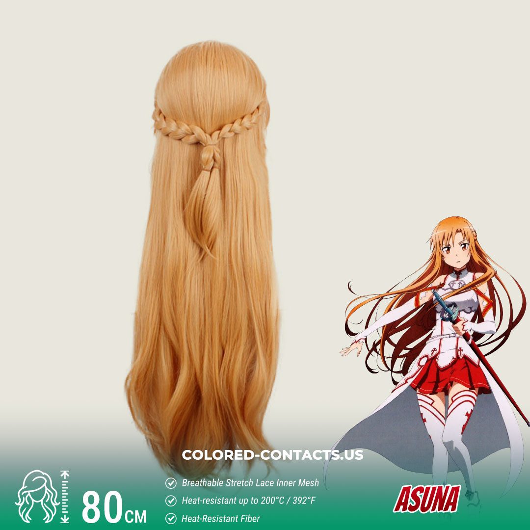 Sword Art Online: Asuna Cosplay Wig - thumbnail 2