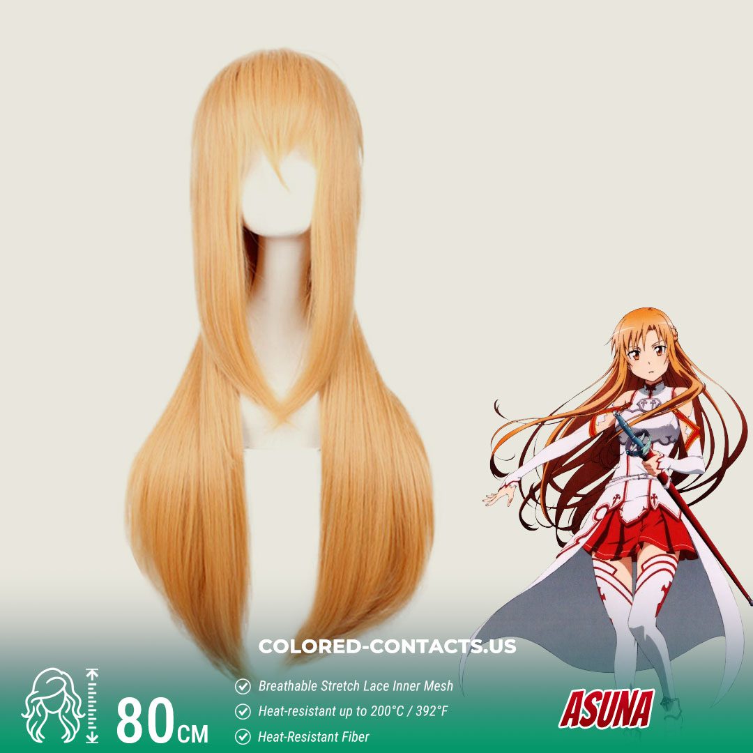 Sword Art Online: Asuna Cosplay Wig - image 1