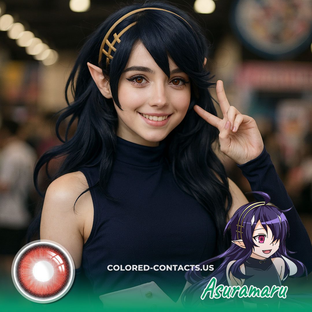 Asuramaru Cosplay Contact Lenses - image 1