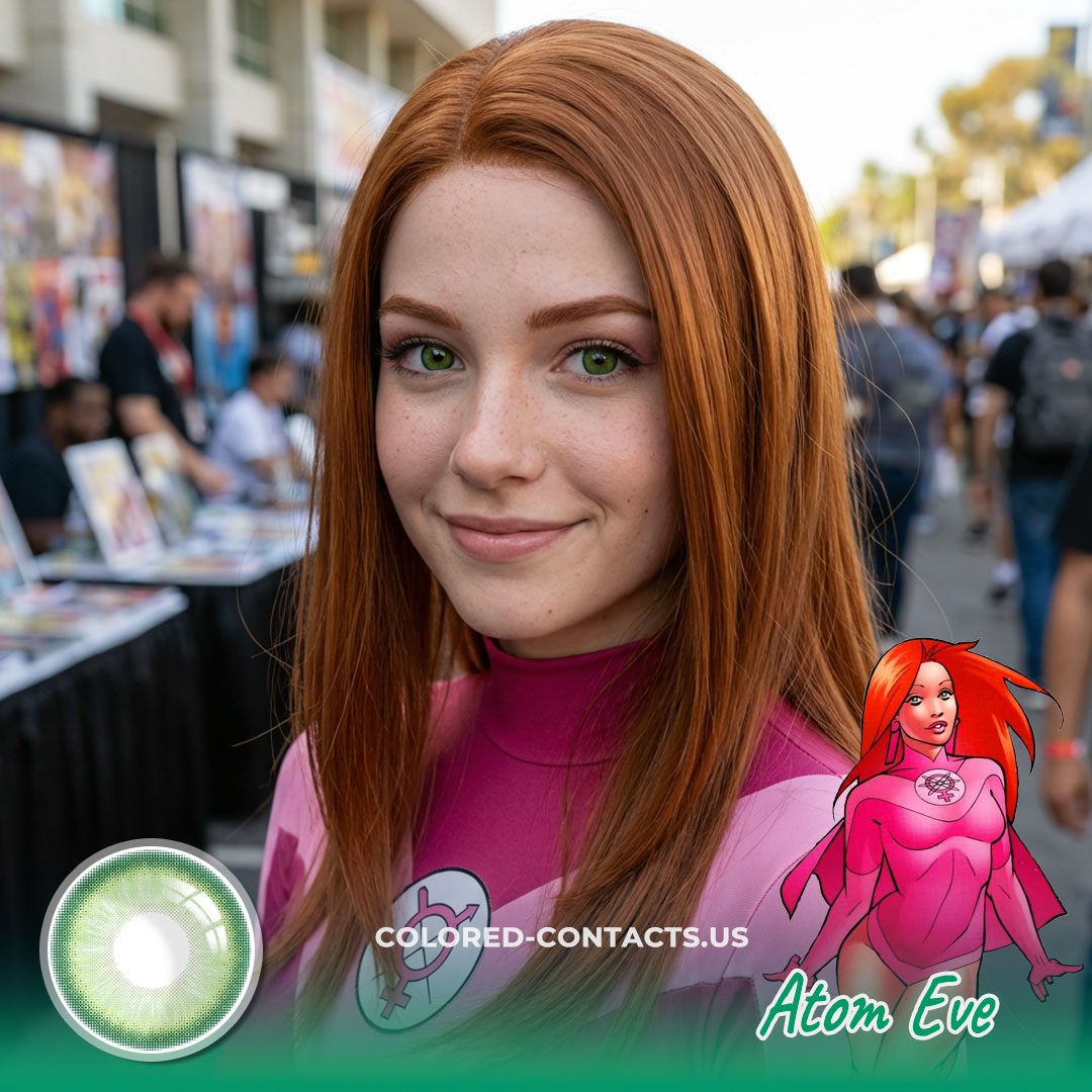 Atom Eve Cosplay Contact Lenses - image 1