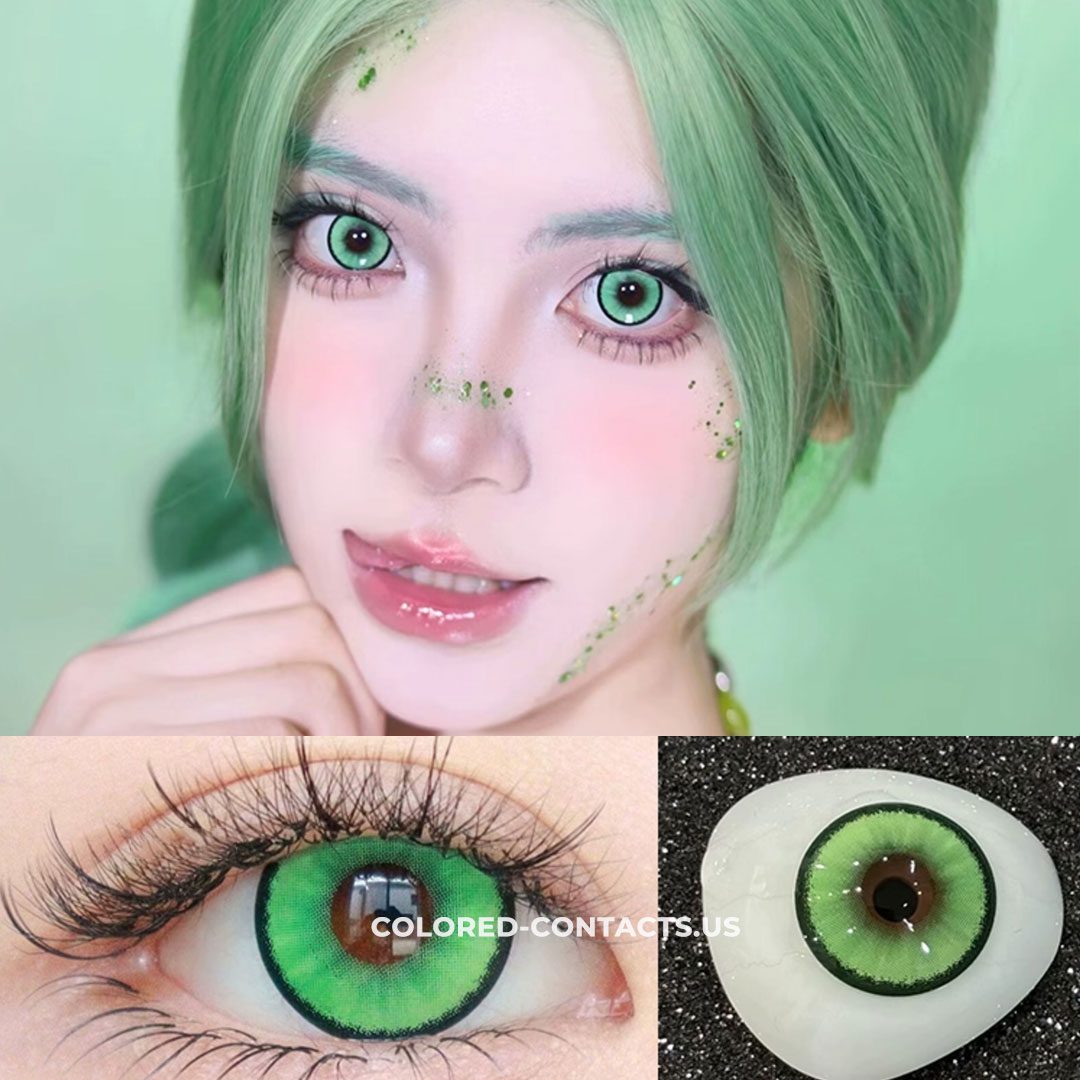Aurora Meadow Green Contacts | 4-Lens Pack - thumbnail 2