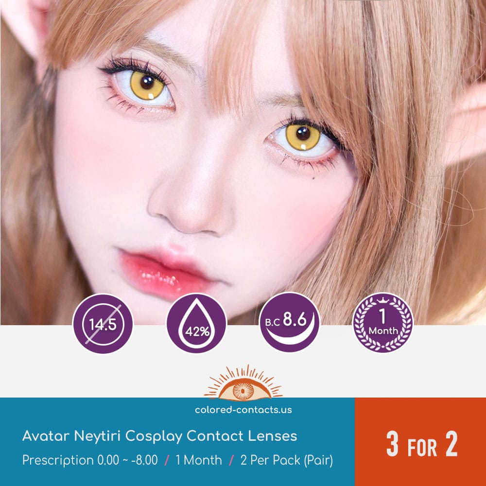 Avatar Neytiri Cosplay Contact Lenses - thumbnail 3