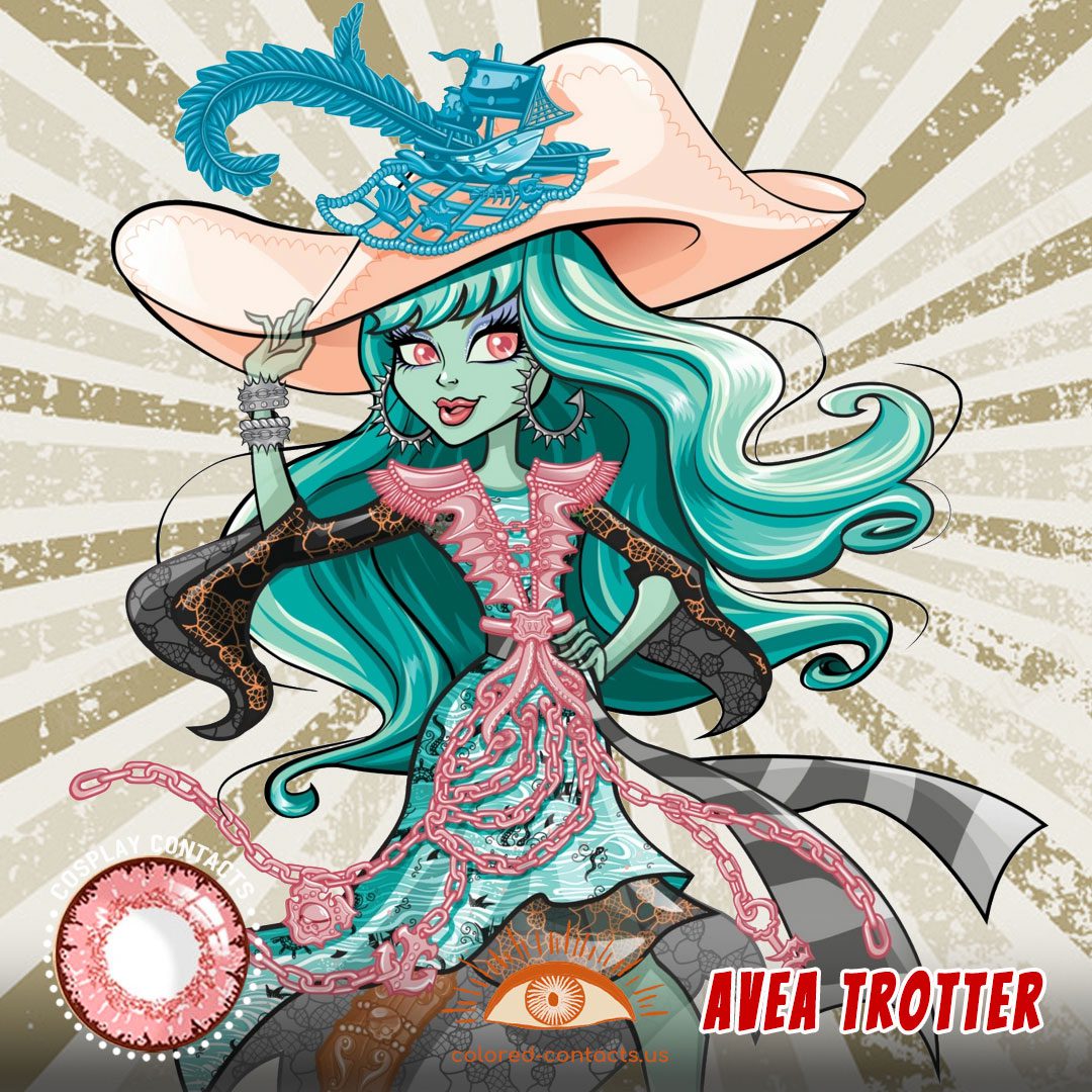 Monster High : Avea Trotter Cosplay Contact Lenses - image 1