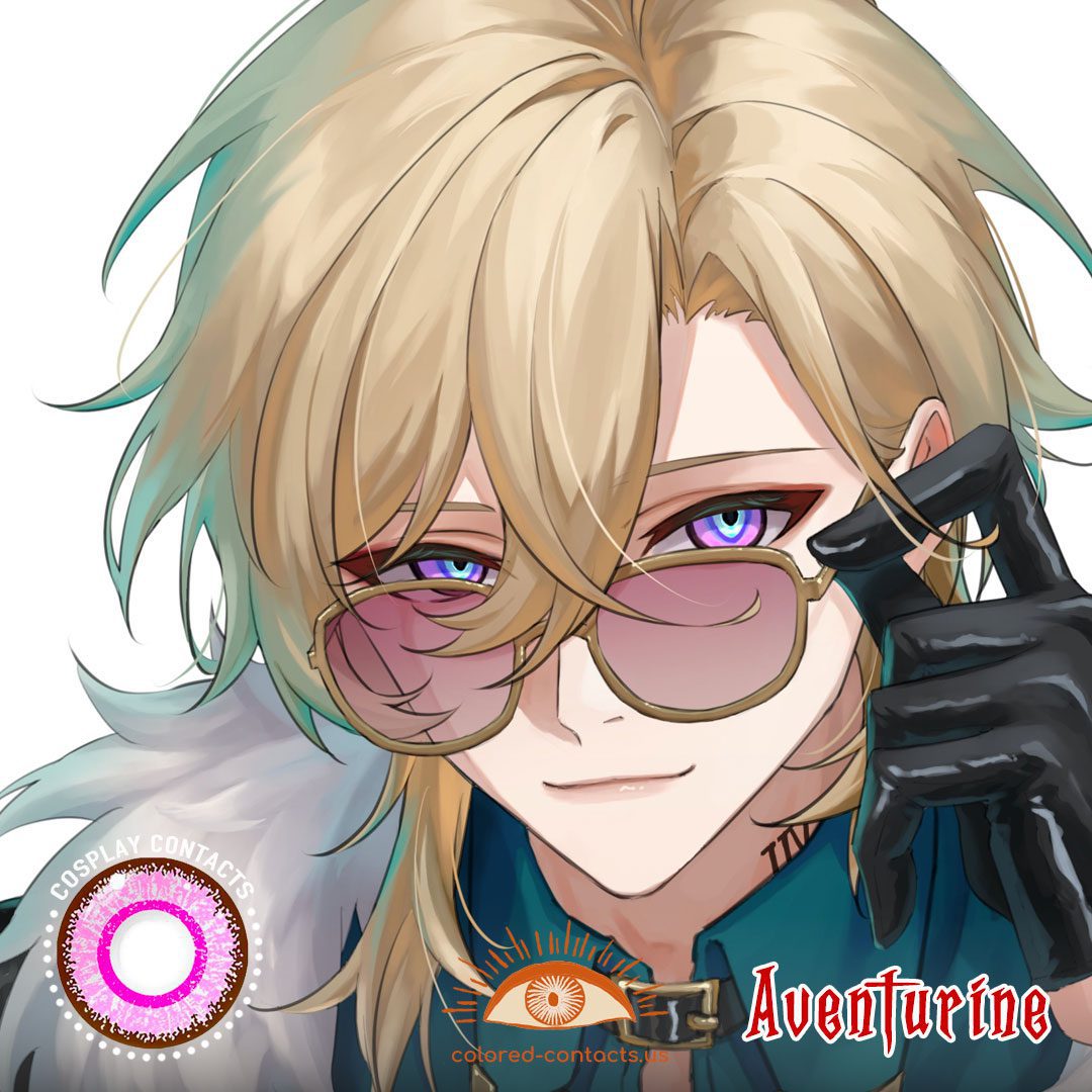 HSR : Aventurine Cosplay Contacts - thumbnail 2