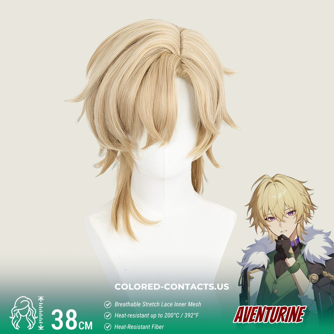Aventurine Cosplay Wig - image 1