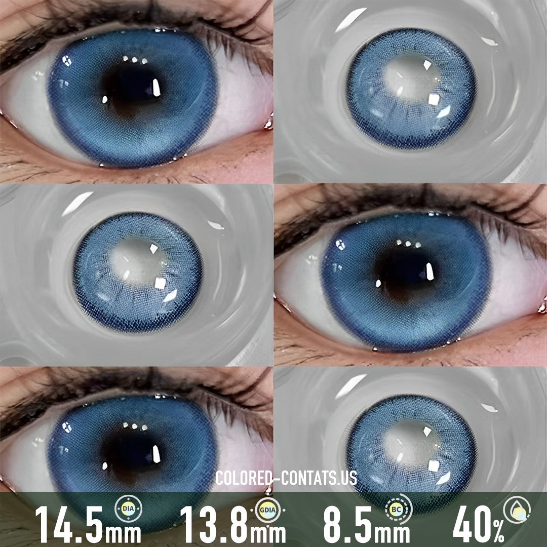 Azure Dream Blue Contact Lenses - image 1