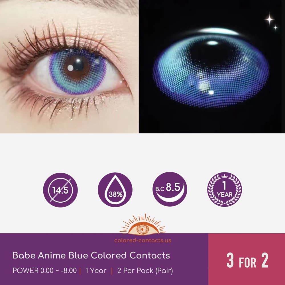 Monster High : Ari Hauntington Cosplay Contact Lenses - thumbnail 3