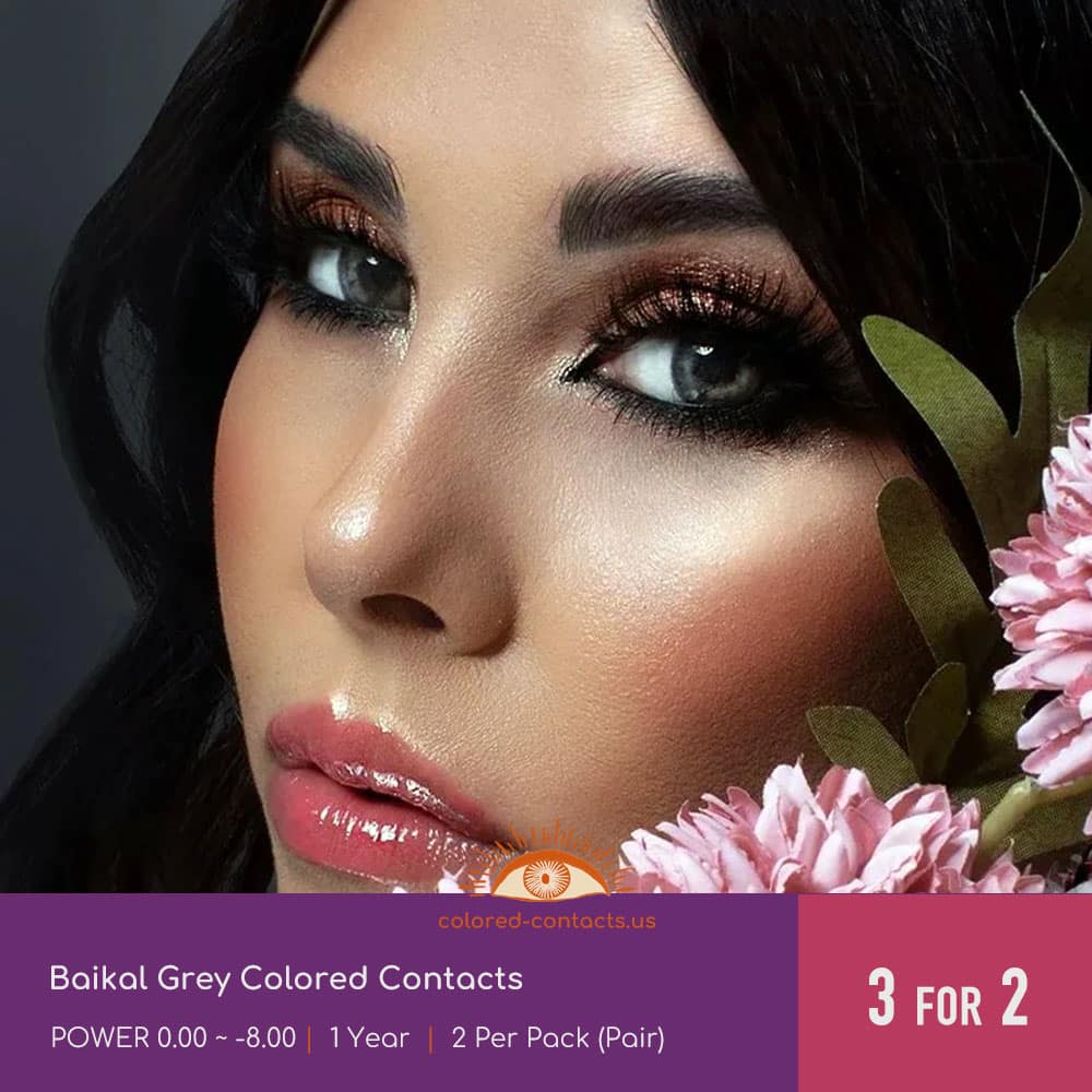 Baikal Grey Colored Contacts - thumbnail 2