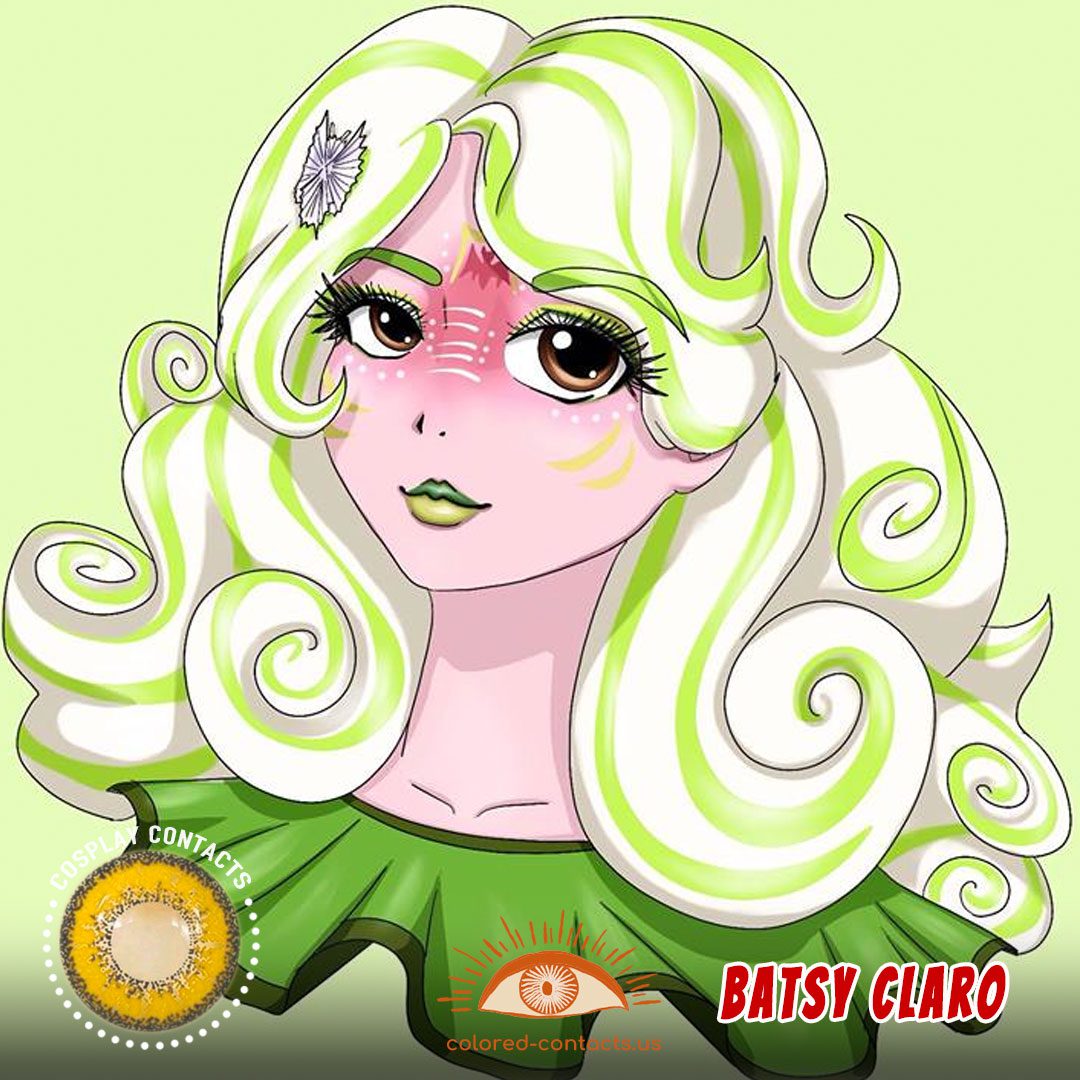 Monster High : Batsy Claro Cosplay Contact Lenses - image 1