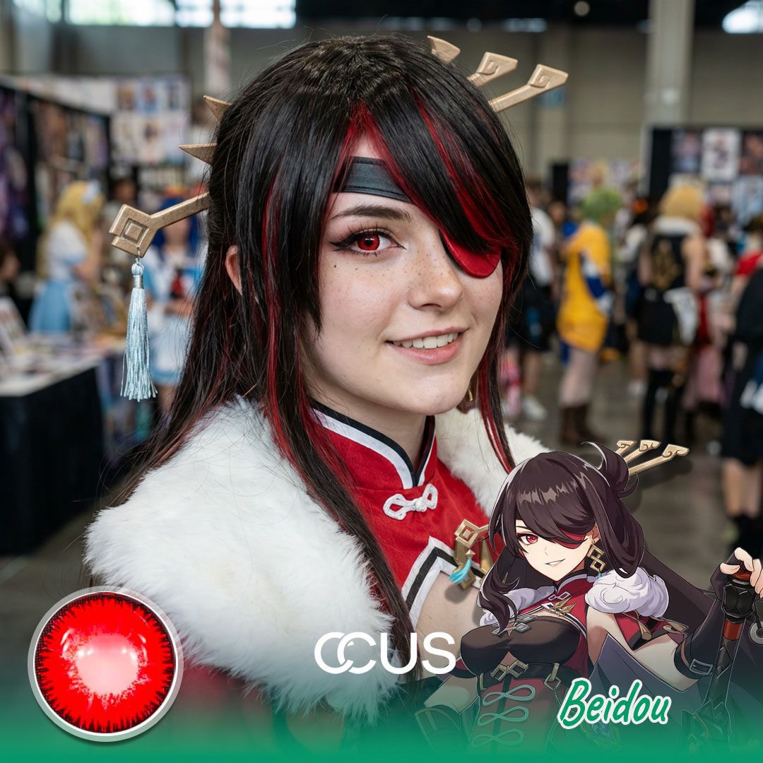 Genshin Impact Beidou Cosplay Contacts - image 1