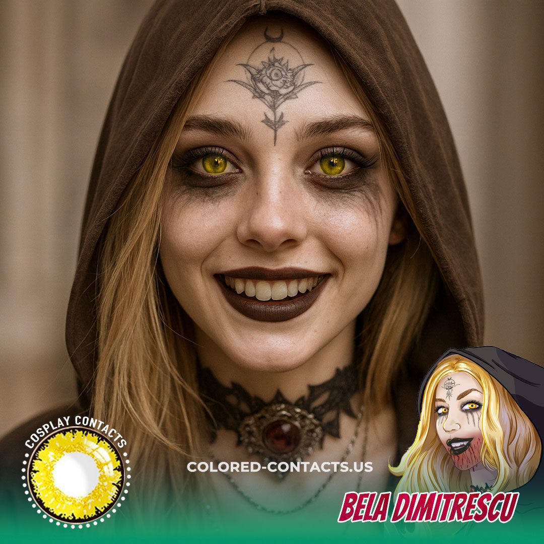 Bela Dimitrescu Cosplay Contact Lenses - image 1