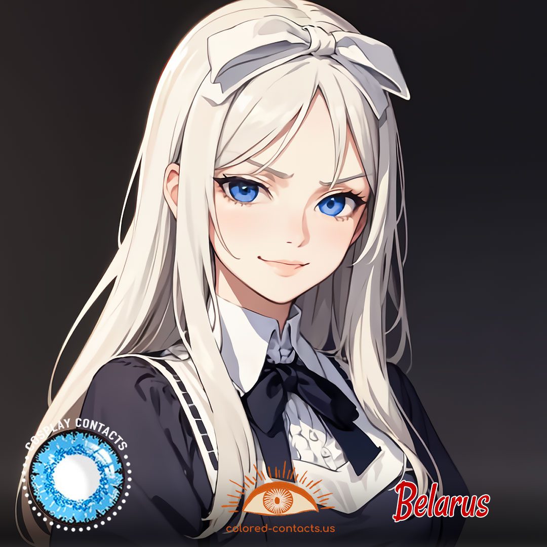 Hetalia: Axis Powers - Belarus Cosplay Contact Lenses - image 1