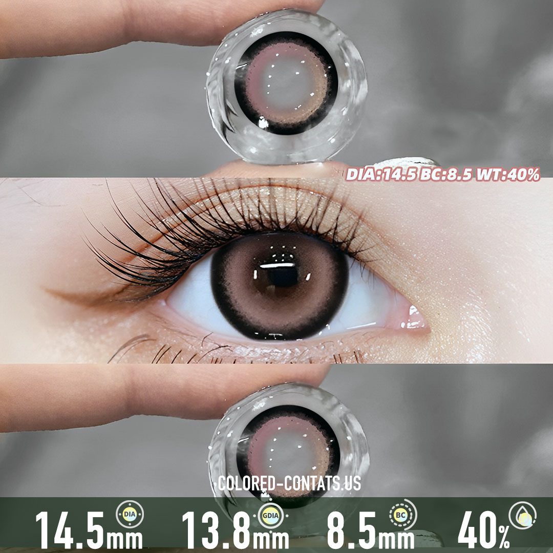 Berry Cream Blush Contact Lenses - image 1