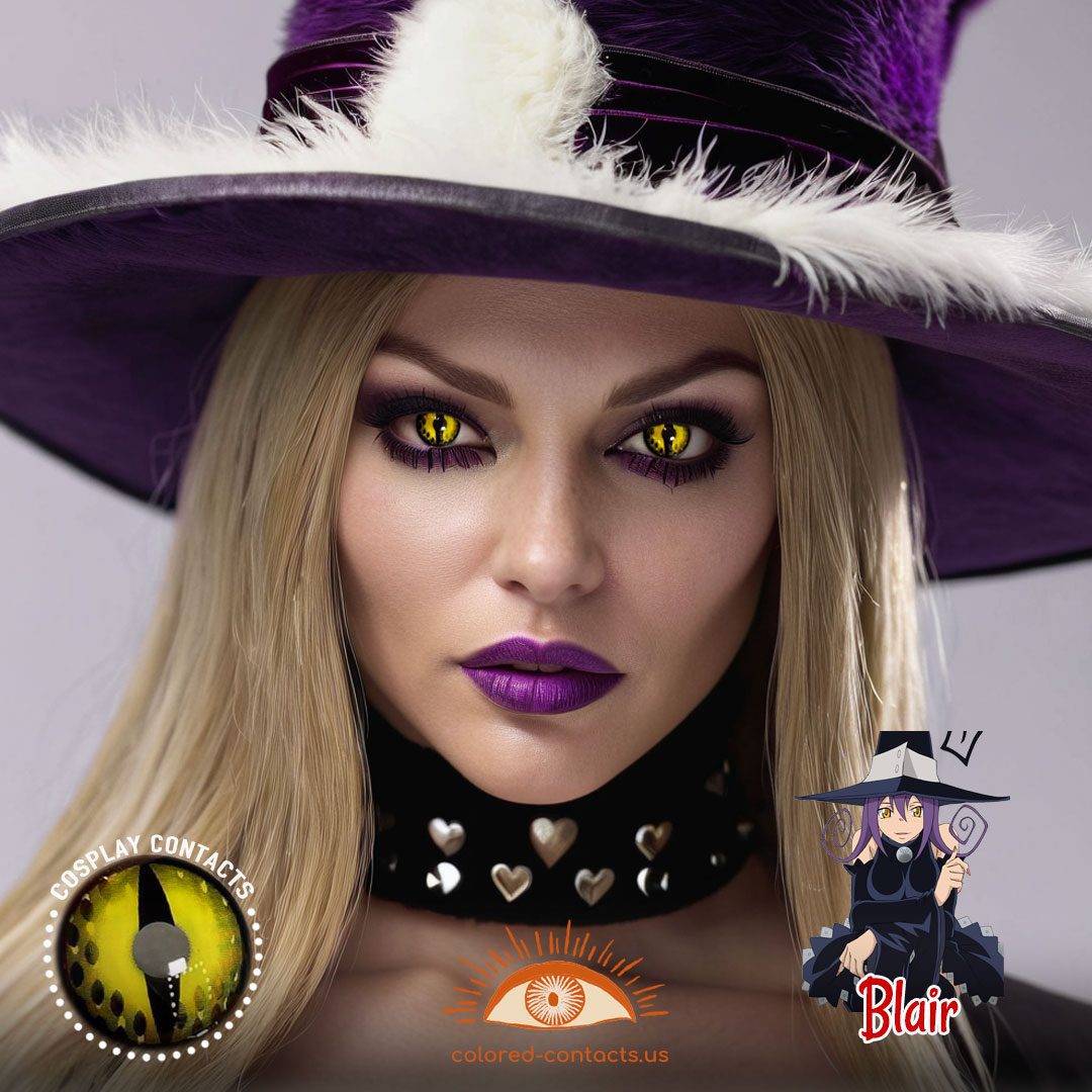 Soul Eater: Blair Cosplay Contact Lenses - image 1