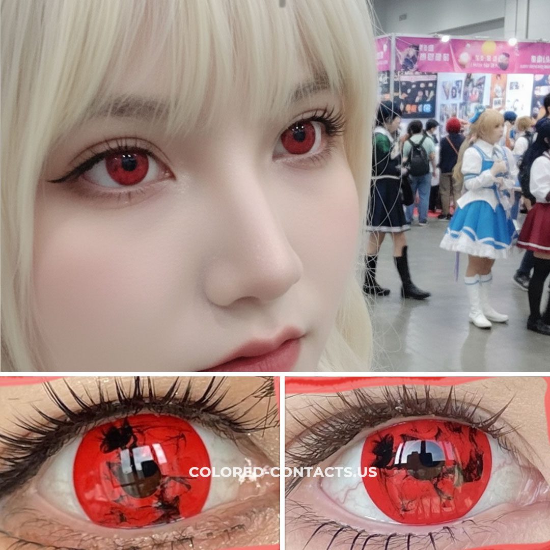 Blood Curse Red Crazy Lenses | 4-Lens Pack - thumbnail 2