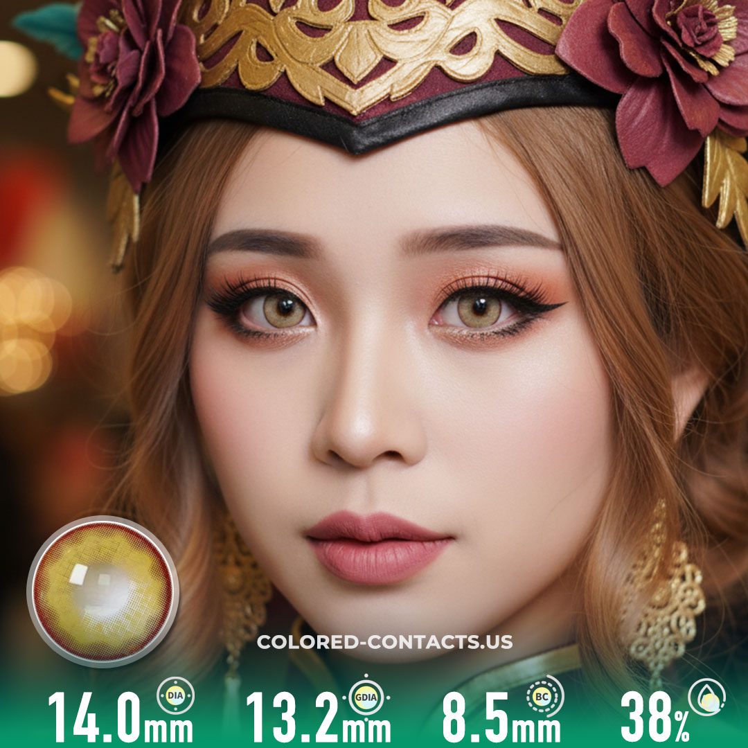Traveler (Cryo) Cosplay Contact Lenses - thumbnail 2