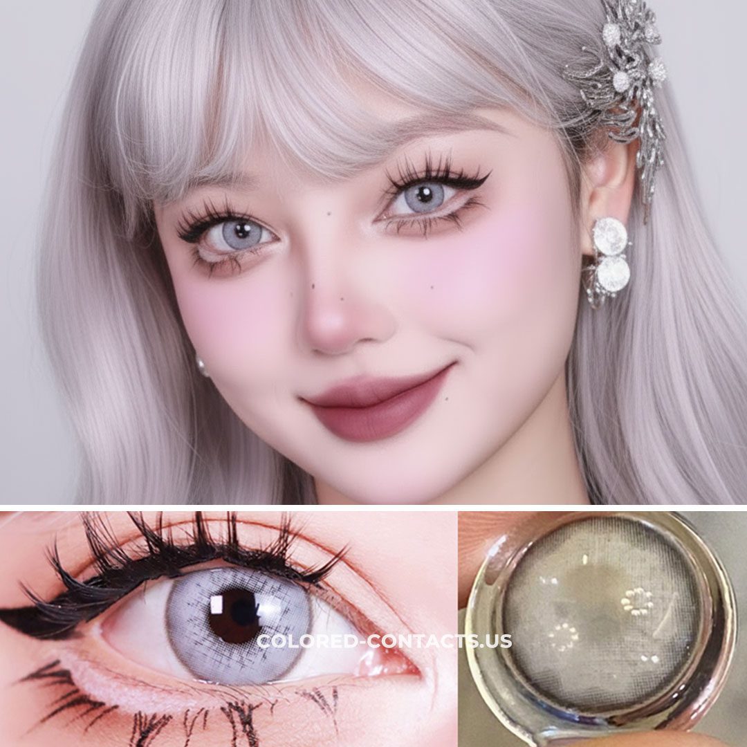 Bluebells Pearl Grey Colored Contacts - thumbnail 2