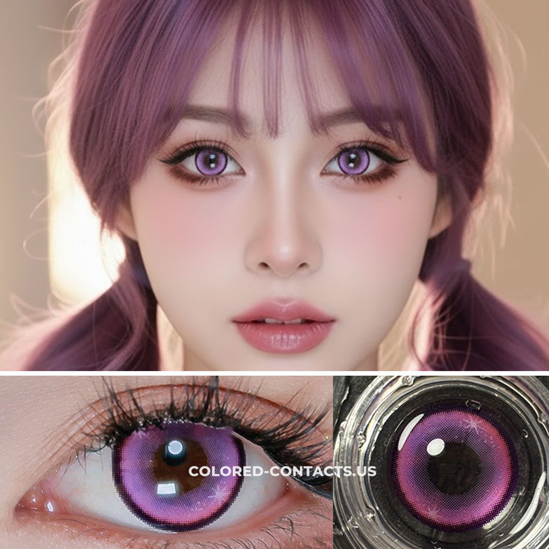 Genshin Impact Ayato Cosplay Contact Lenses - thumbnail 4
