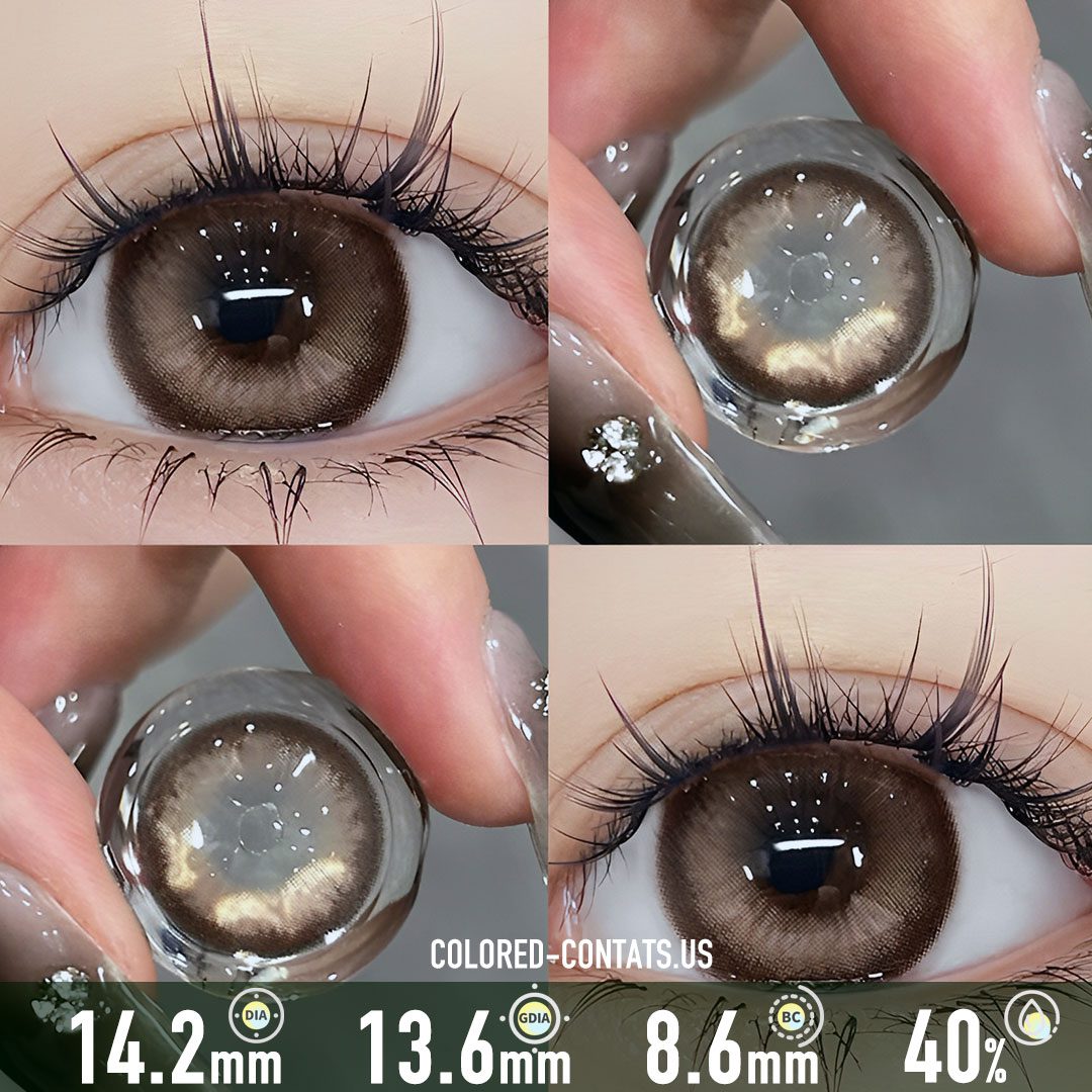 Boba Brown Colored Contact Lenses - image 1