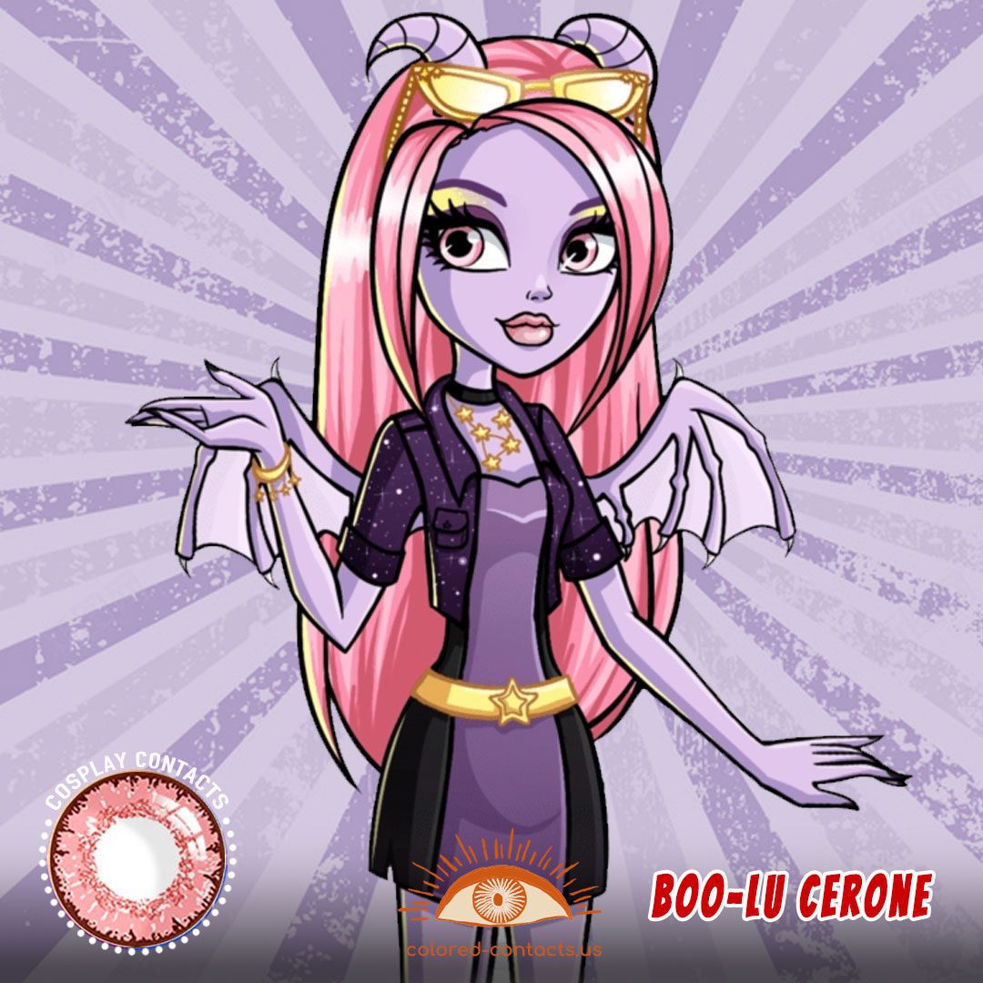 Monster High : Boo-Lu Cerone Cosplay Contact Lenses - image 1