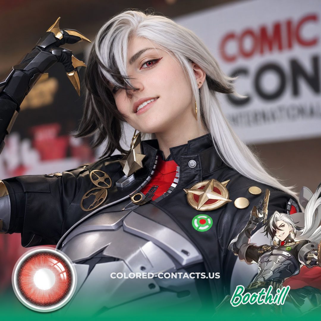 Honkai: Star Rail Boothill Cosplay Contact Lenses - image 1