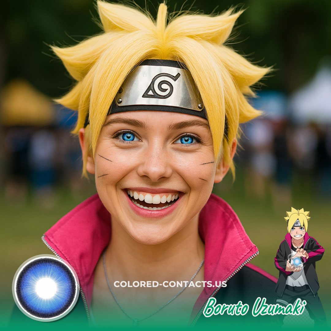 Boruto Uzumaki Cosplay Contact Lenses - image 1