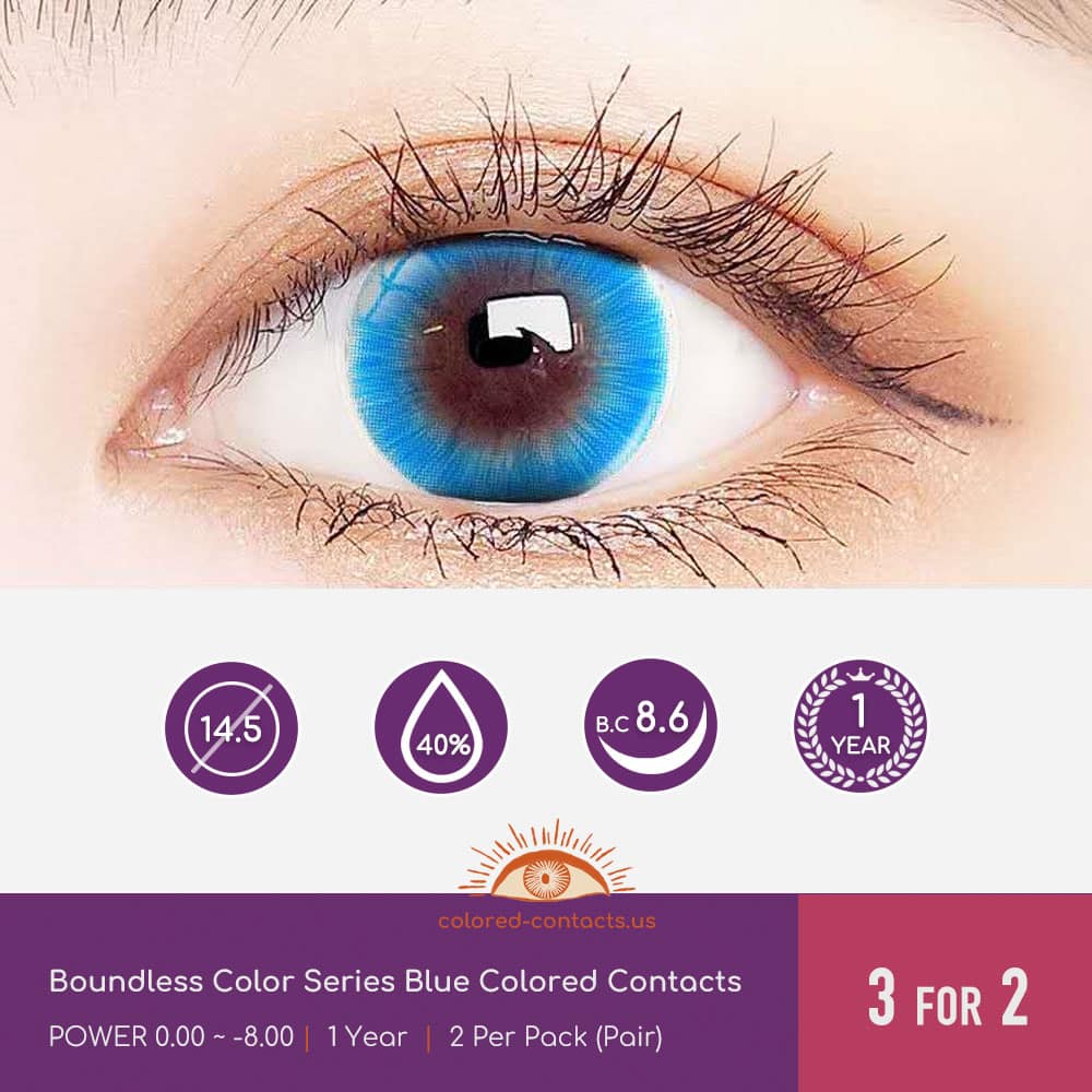 Asuka Cosplay Contact Lenses - thumbnail 4