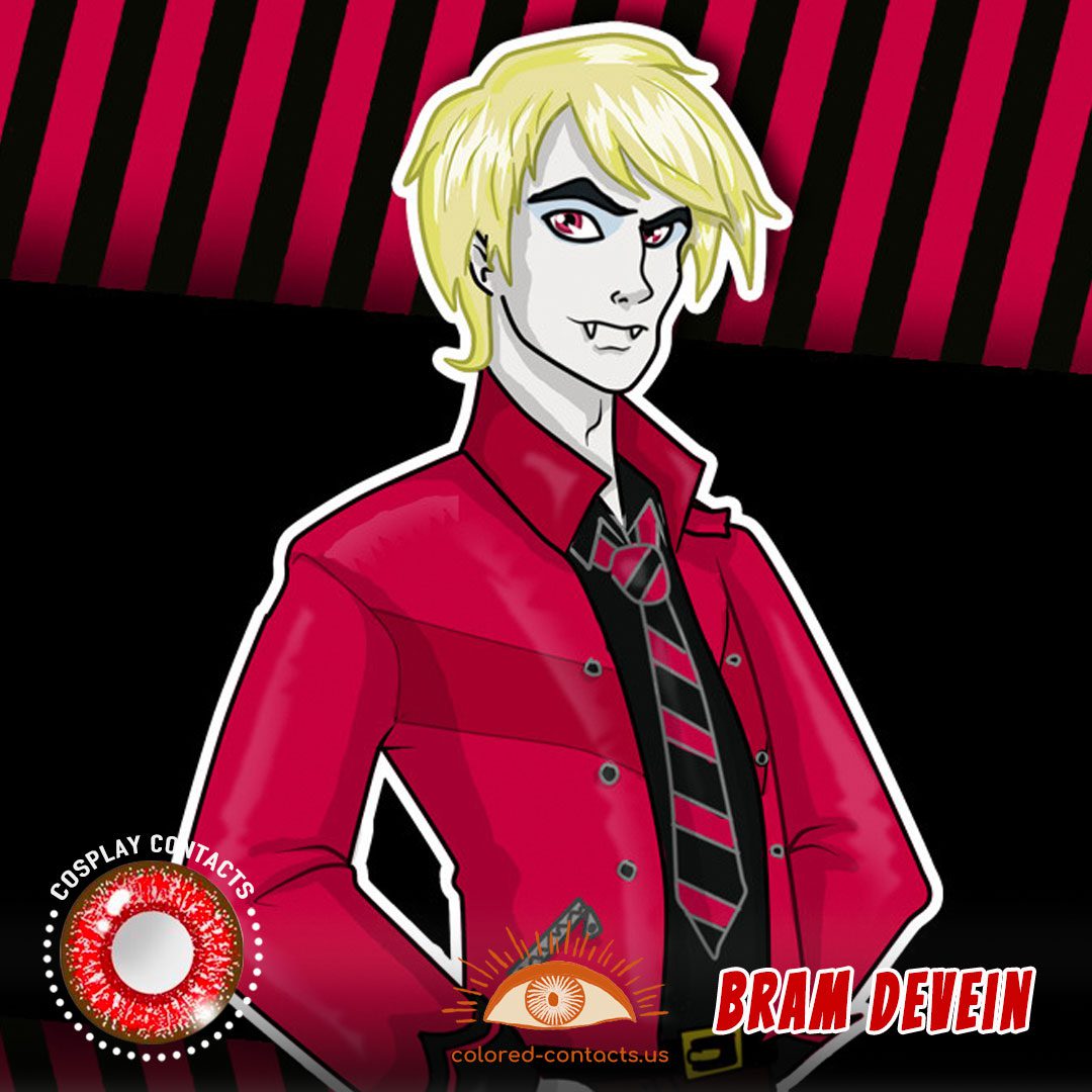 Monster High : Bram Devein Cosplay Contact Lenses - image 1