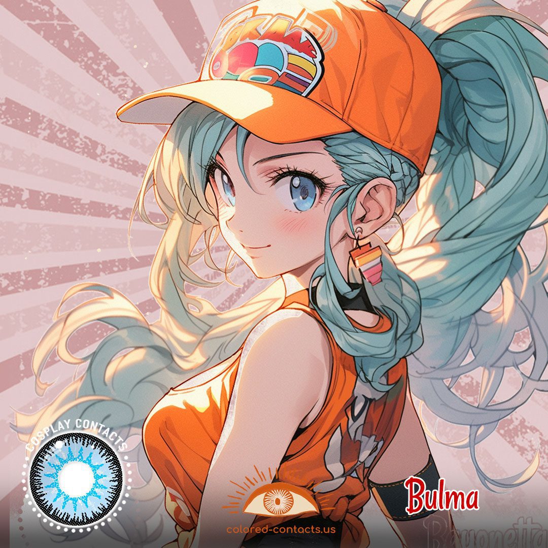Bulma Cosplay Contact Lenses - image 1