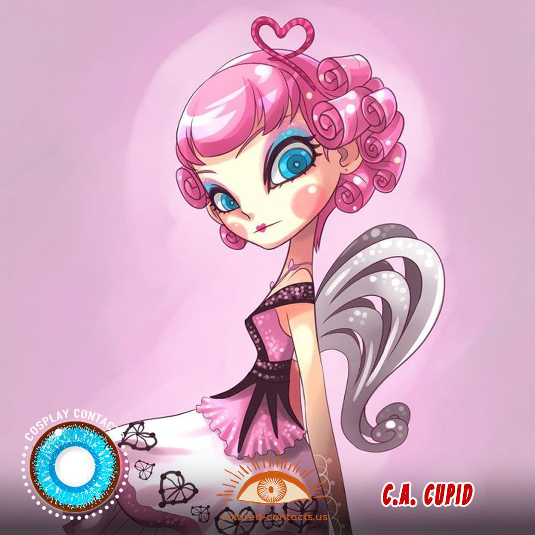 Monster High : C.A. Cupid Cosplay Contact Lenses - image 1