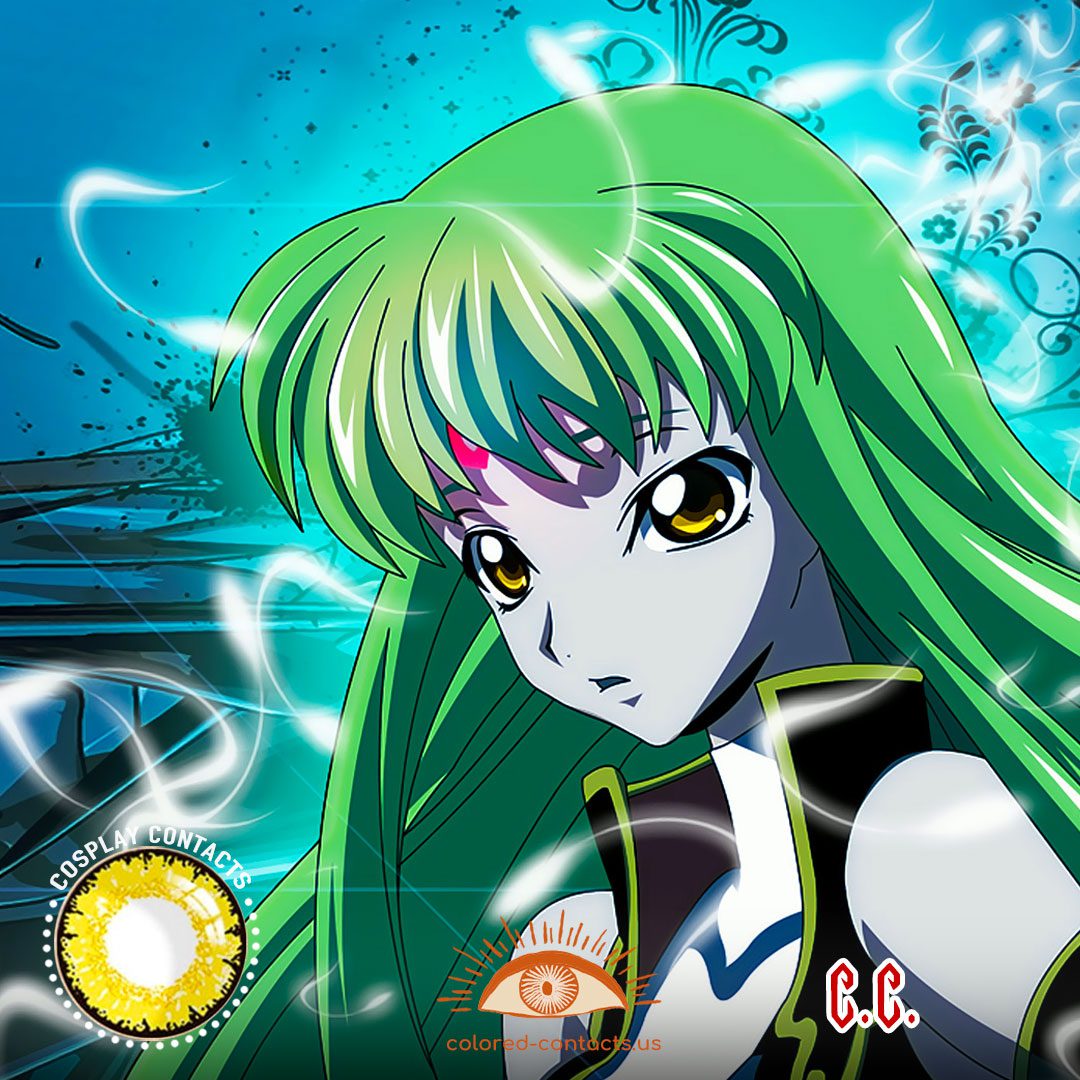 C.C. Cosplay Contacts – Yellow Version - image 1