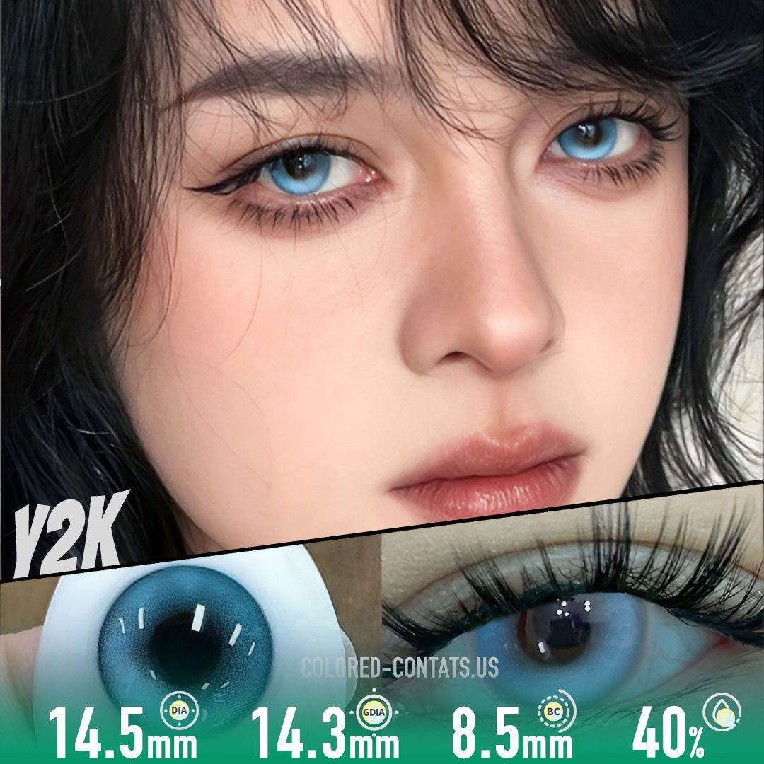 Arctic Lake Blue Contact Lenses - image 1