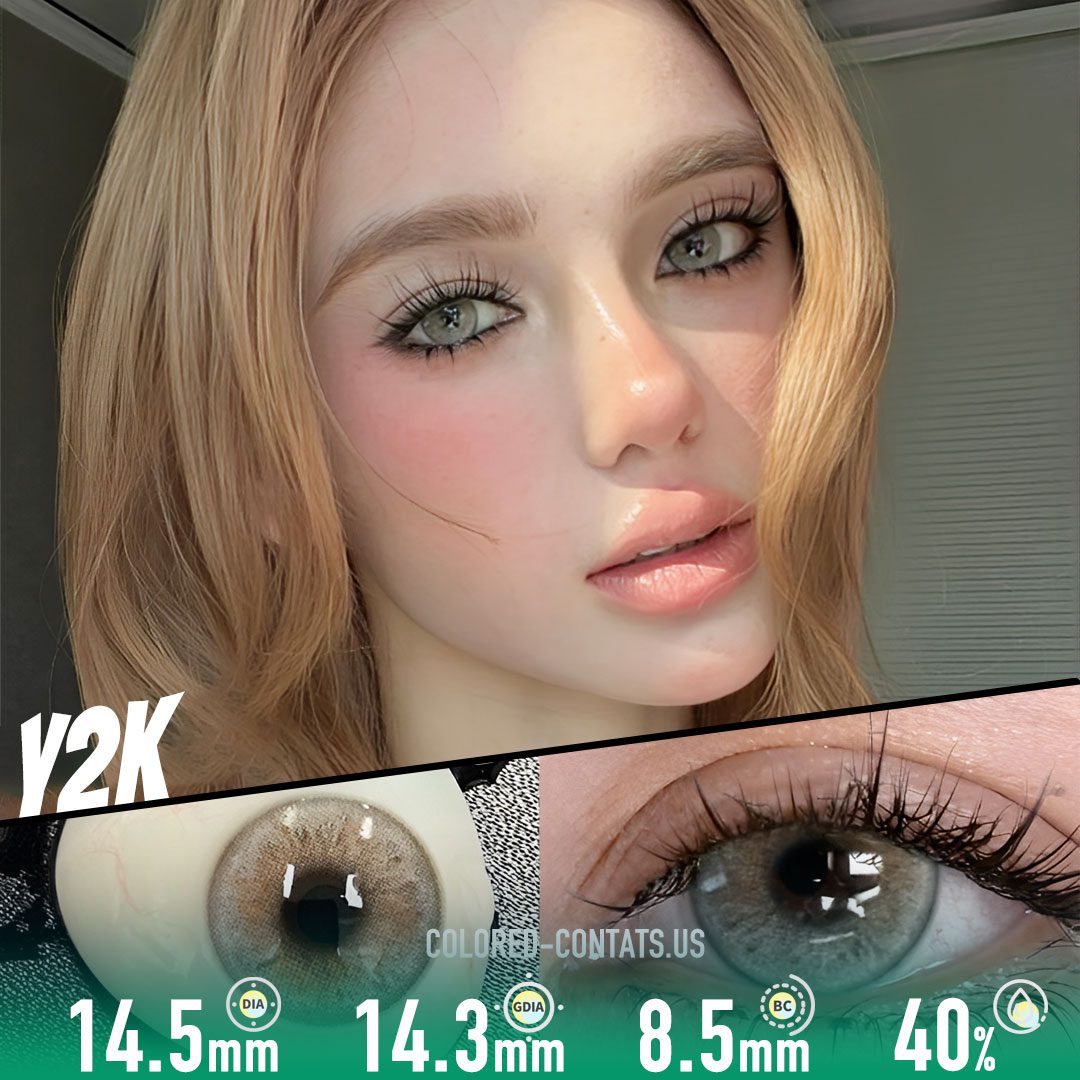Berry Swirl Brown Contact Lenses - image 1