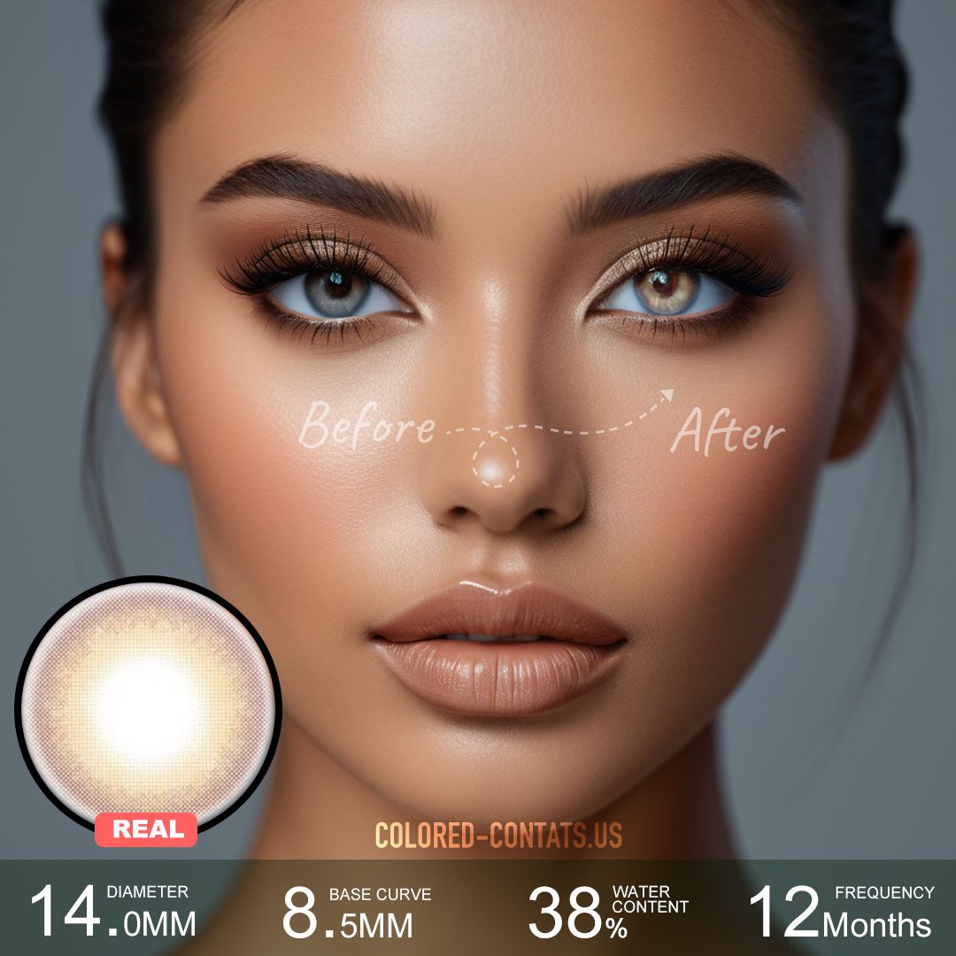 Cocoa Basilic Brown Contact Lenses - image 1