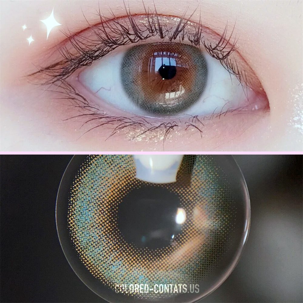 Emerald Basilic Green Contact Lenses - thumbnail 2