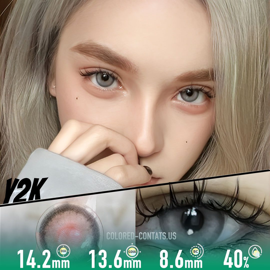 Half-blood Grey Contact Lenses - image 1