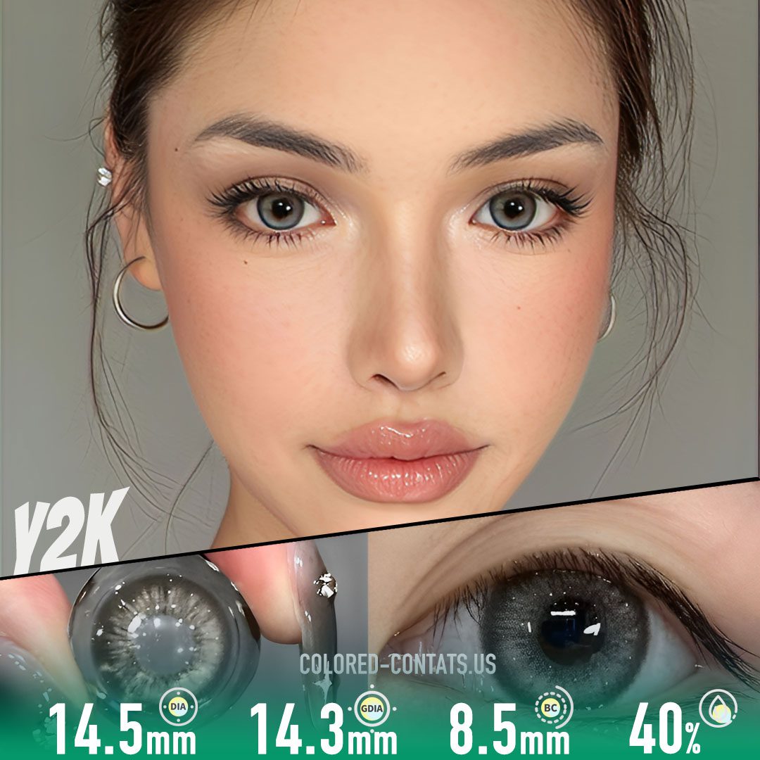 New England Grey Contact Lenses - image 1