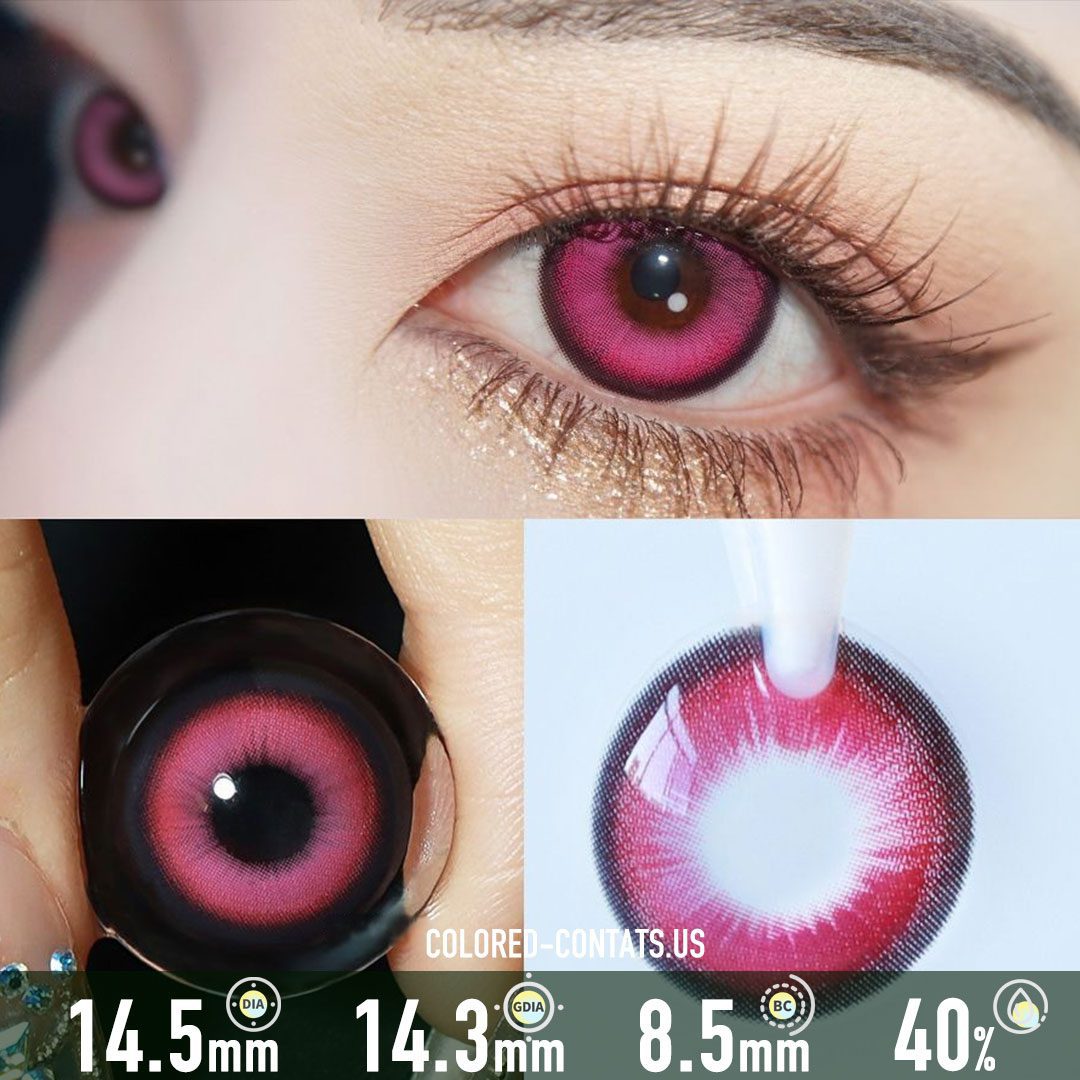 Killer Queen Cosplay Contact Lenses - thumbnail 2