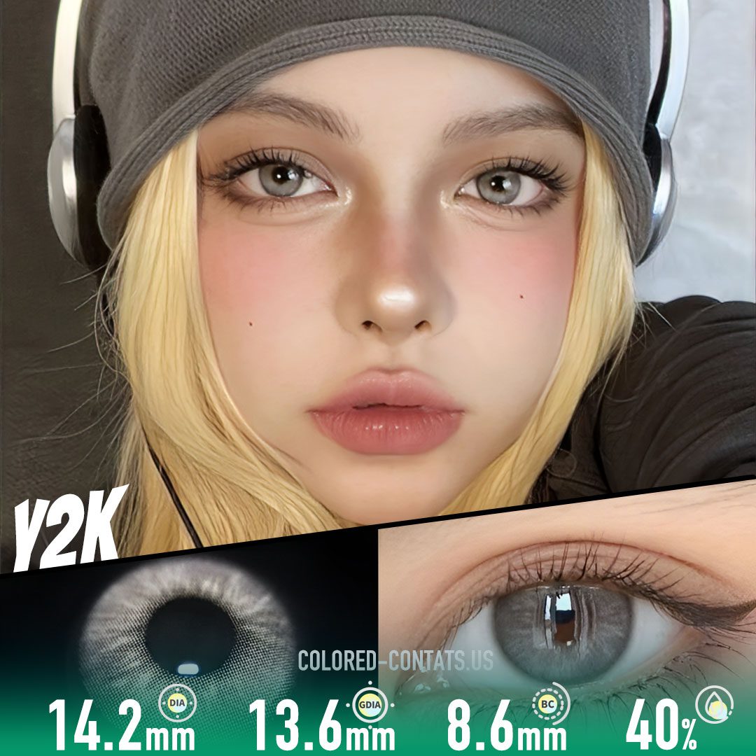 Scandinavian Fairy Grey Contact Lenses - image 1