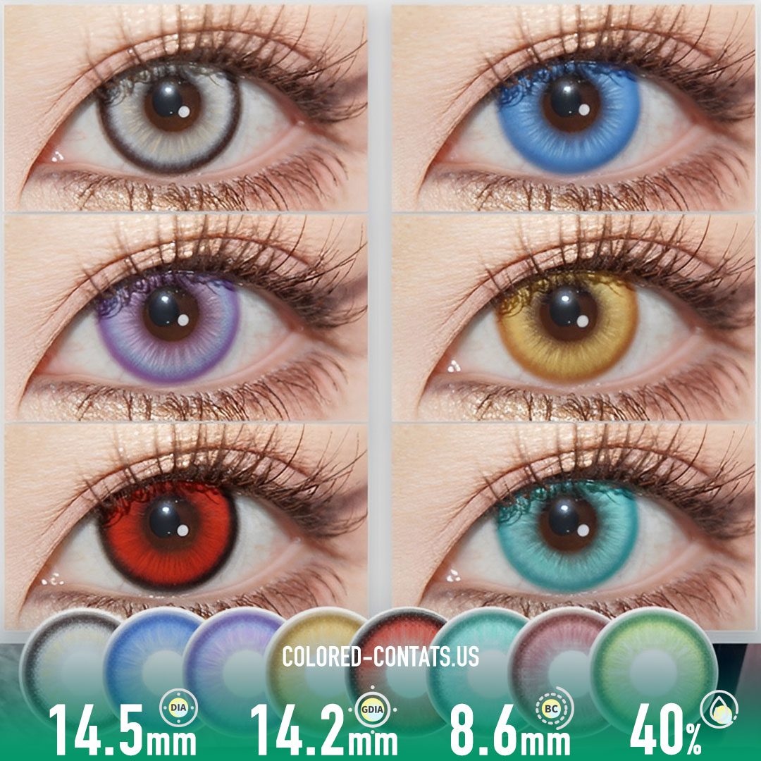 Nezuko Cosplay Contact Lenses - 2025 - thumbnail 2