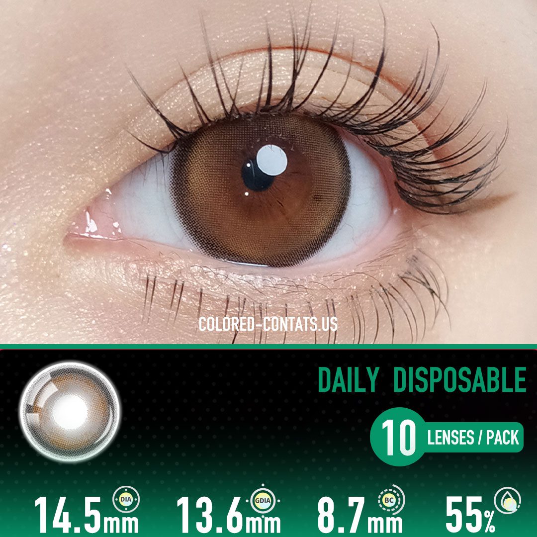 Toasted Hazel Chocolate Contact Lenses - image 1