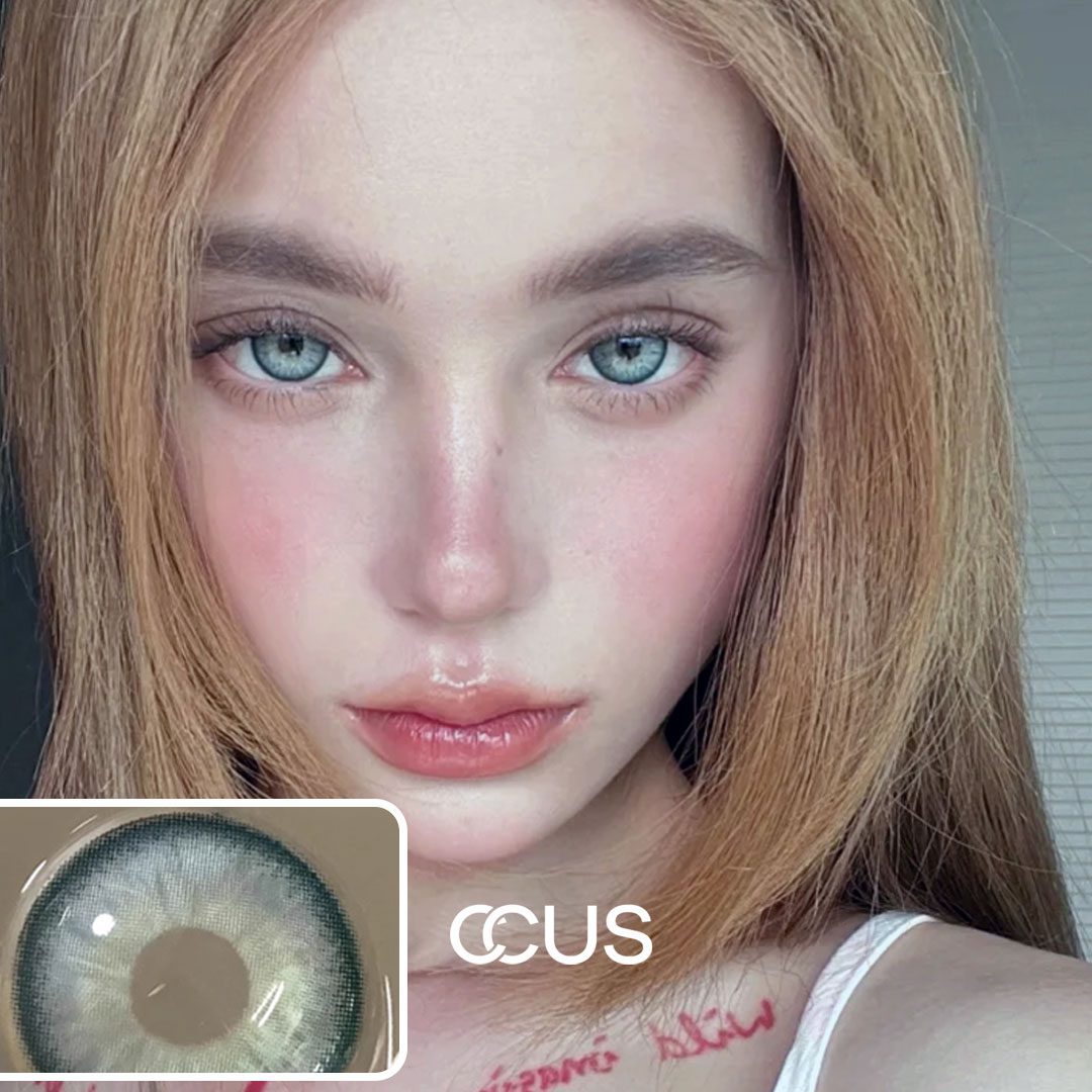 Seafoam Aura Green Colored Contacts - thumbnail 2