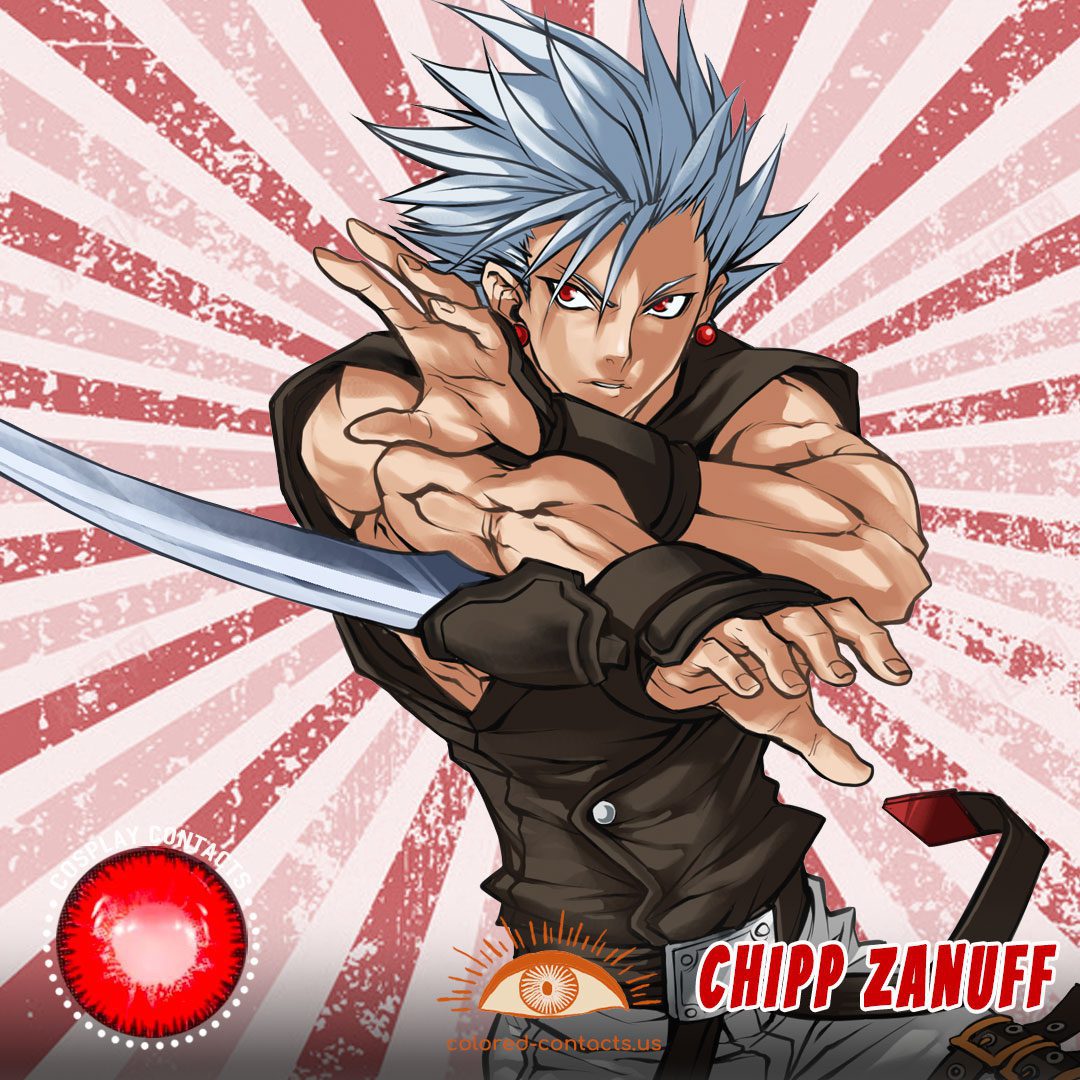 Guilty Gear : CHIPP ZANUFF Cosplay Contact Lenses - image 1