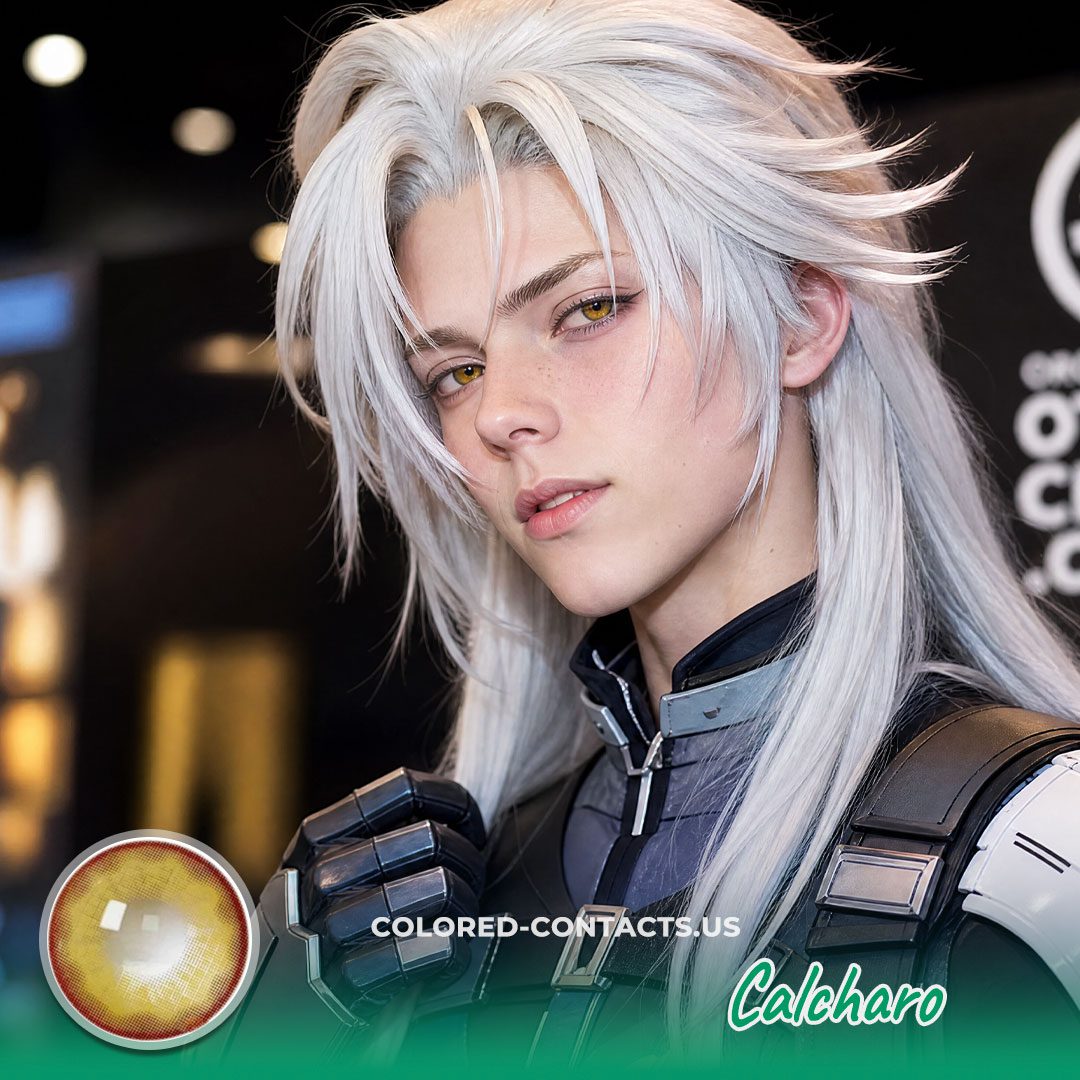 WuWa : Calcharo Cosplay Contact Lenses - image 1