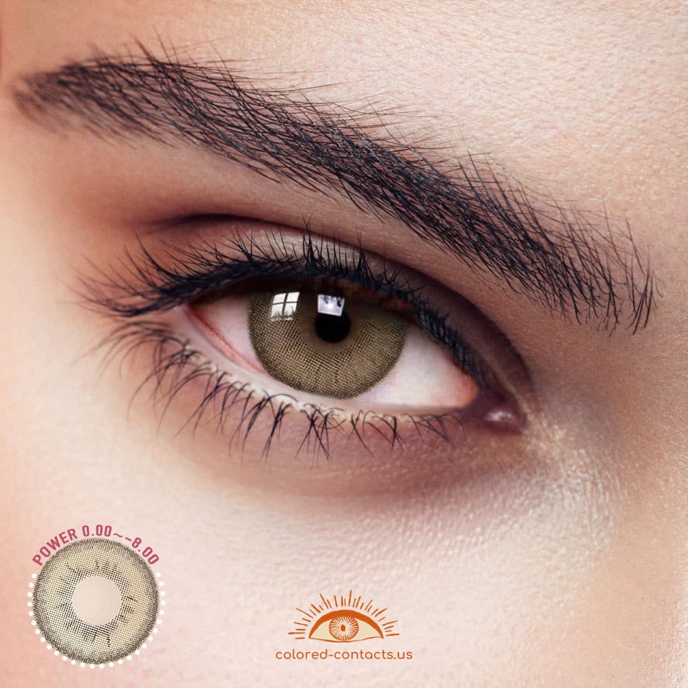 California Sunset Grey Colored Contacts - image 1
