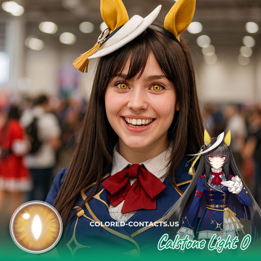 Pretty Derby : Calstone Light O Cosplay Contact Lenses | 4-Piece Set - image 1