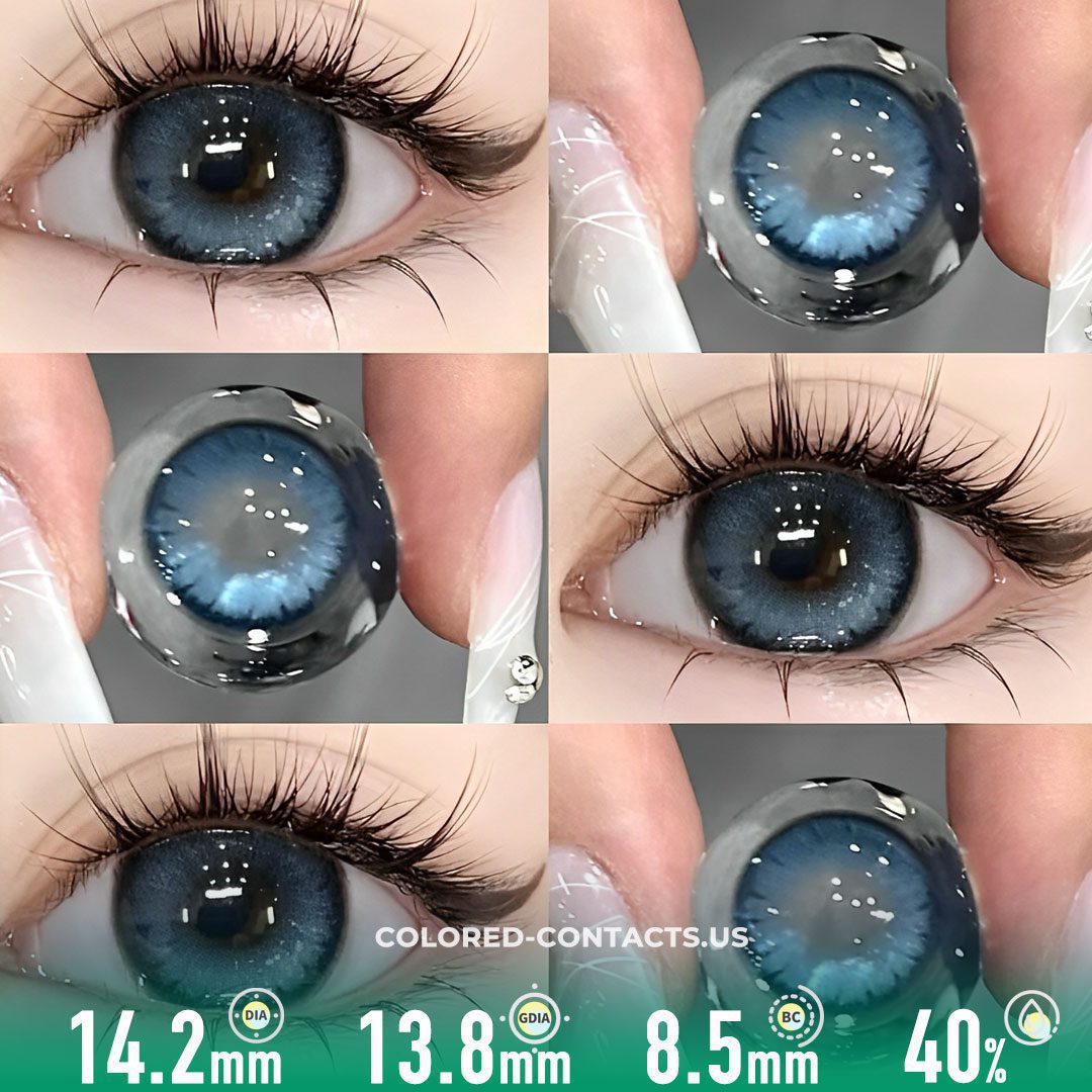 Candy Blue Colored Contacts - image 1