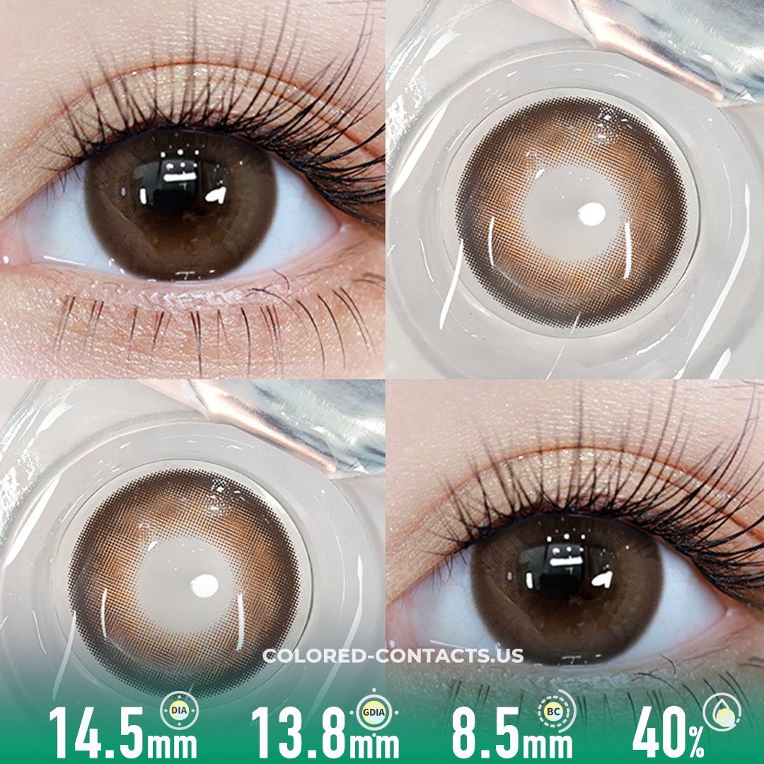 Candy Brown Colored Contacts - image 1