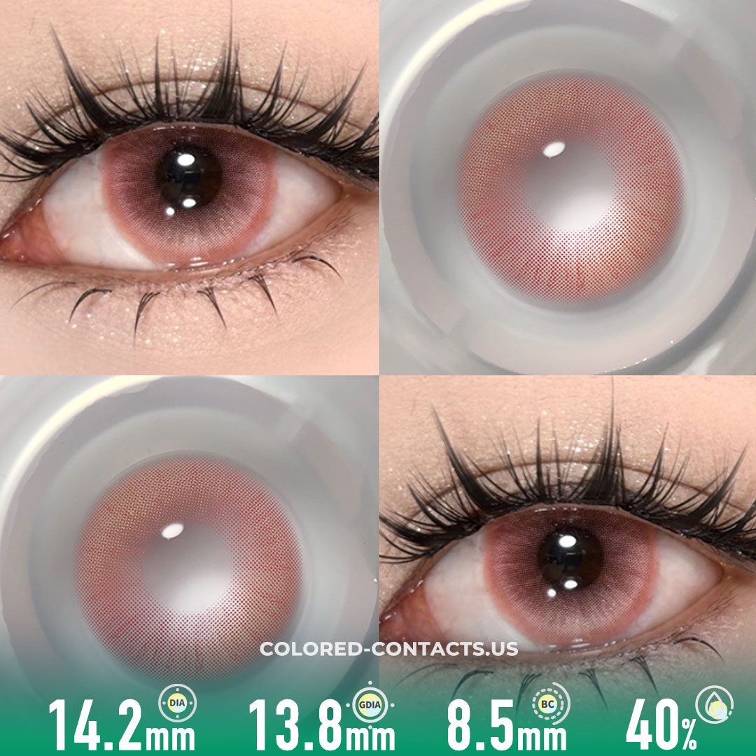 Candy Pink Colored Contacts - image 1