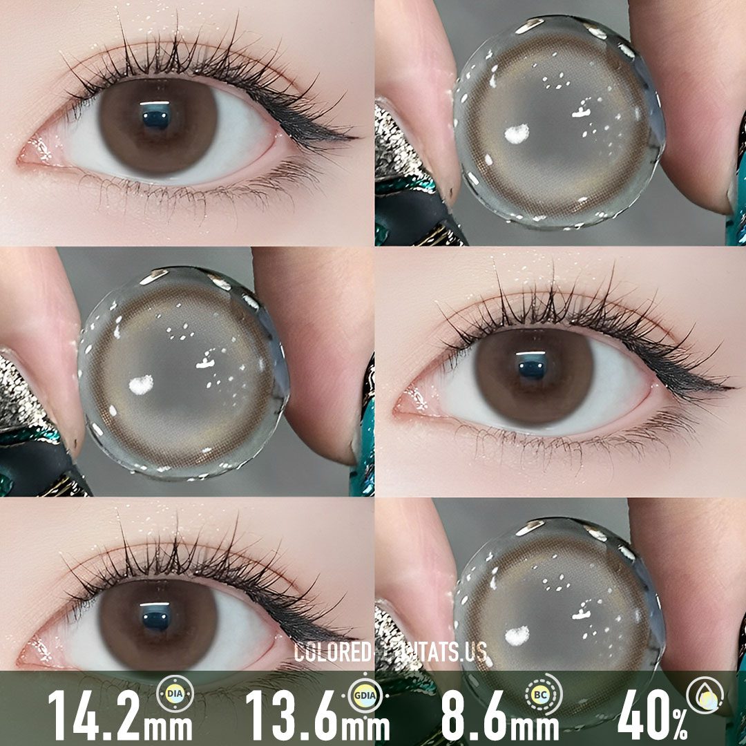 Caramel Boba Hazel Contact Lenses - image 1